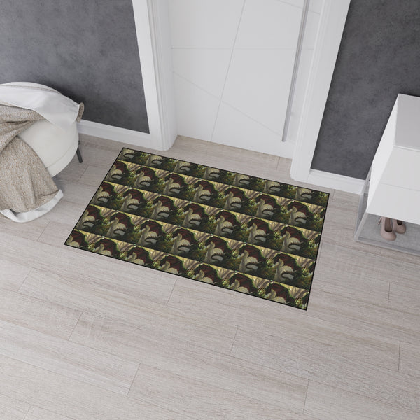 Ancient Friends & New Friends - Lythicazith - Heavy Duty Floor Mat