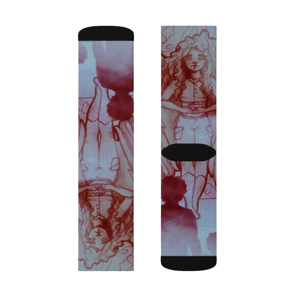 TSoaGA -"Dark Angel Cythia ~ The Mist 2" - Sublimation Socks
