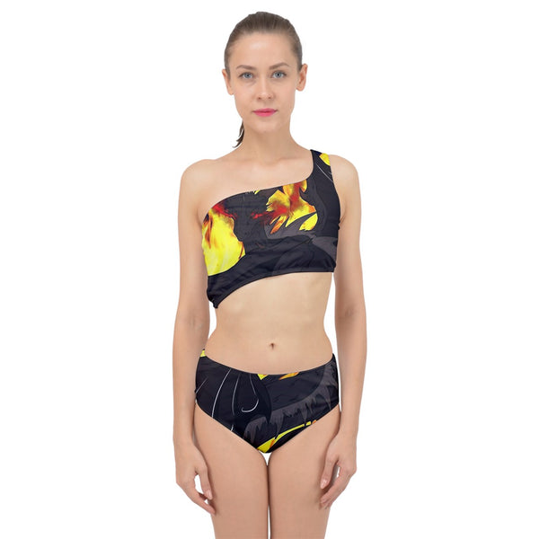 Dragon Torrick - "Flame" - Spliced Up Two Piece Swimsuit