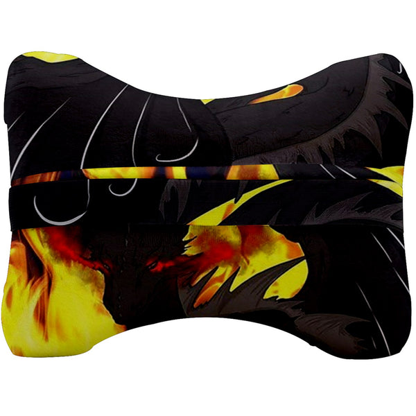 Dragon Torrick - "Flame" - Velour Seat Head Rest Cushion