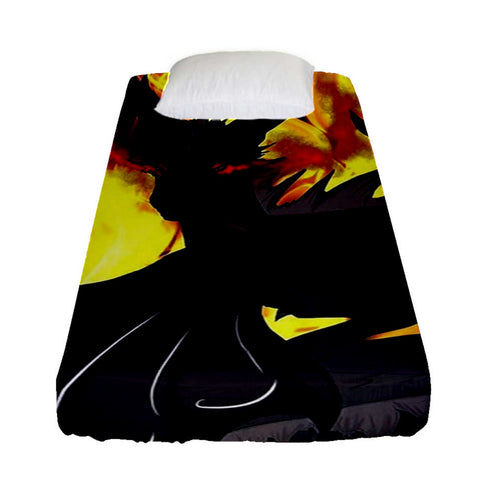 Dragon Torrick - "Flame" - Fitted Sheet (Single Size)