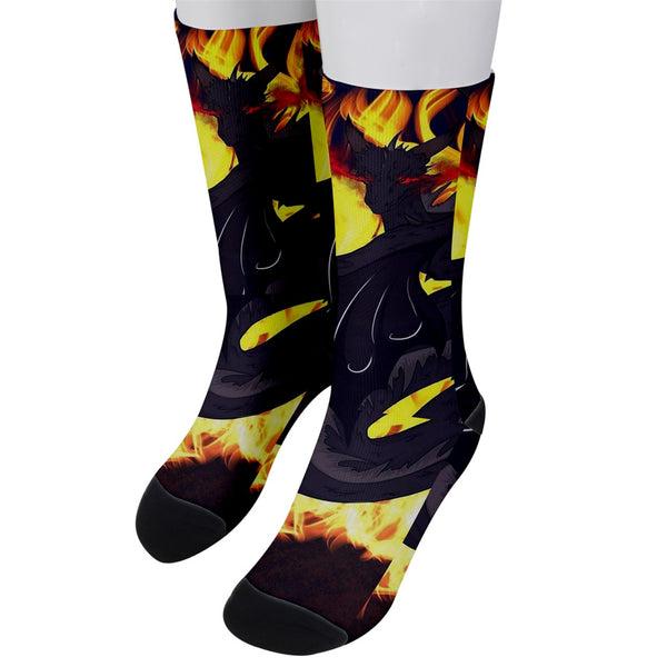 Dragon Torrick - "Flame" - Men's Crew Socks