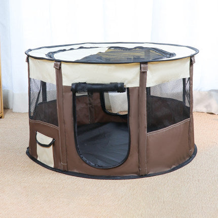 Removable Pet House Oxford Cloth Crate (Playing-Exercise-Breeding-Delivery Room)