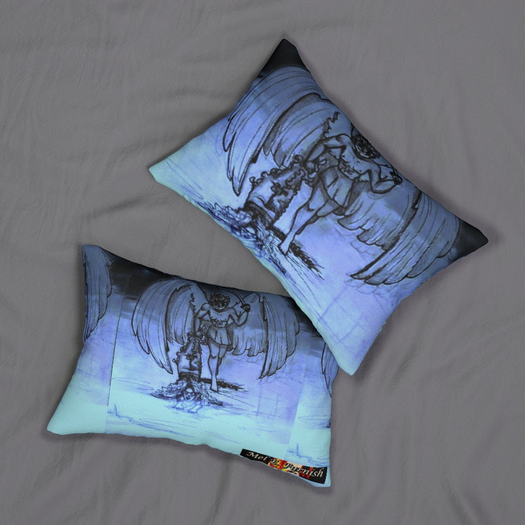 TSoaGA - Cythia - "Into the Abyss" - Spun Polyester Lumbar Pillow