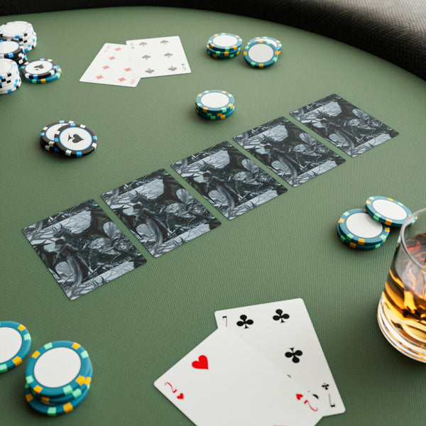 A Budding Friendship Amidst Bitterness - "Zylorvis Confronts Cassandrithia" - Poker Cards