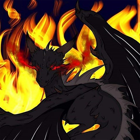 Dragon Torrick - "Flame" - Magic Photo Cube