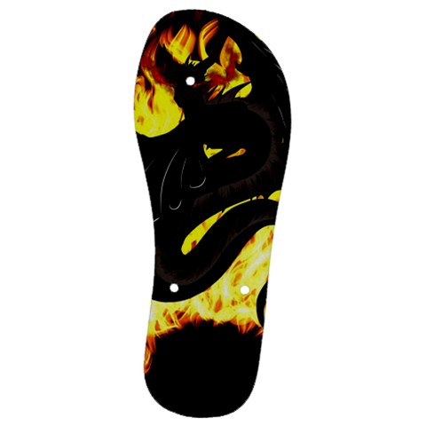 Dragon Torrick - "Flame" - Men's Flip Flops
