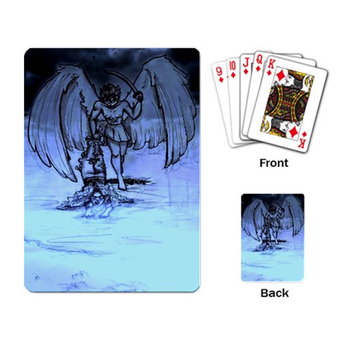 TSoaGa - Cythia - "Into The Abyss" - Playing Cards Single Design (Rectangle)