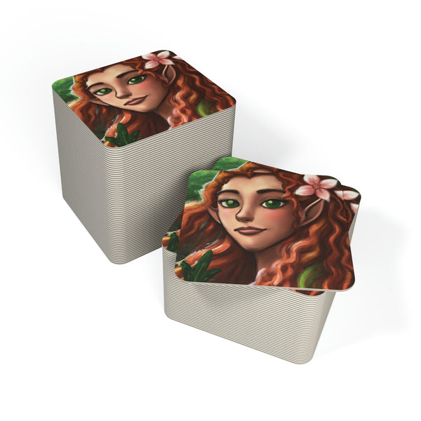 Florafilia Portrait - Coasters (50, 100 pcs)