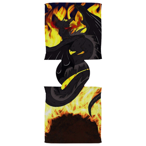 Dragon Torrick - "Flame" - Custom Can Cooler