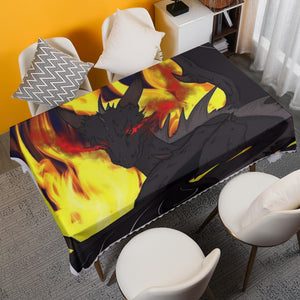 Dragon Torrick - "Flame" - Waterproof tablecloth | Square 160(gsm)