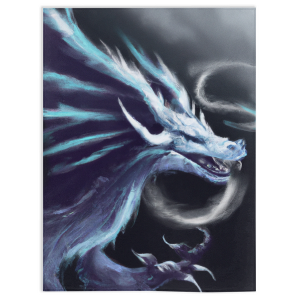Lightning Dragon - Minky Blankets