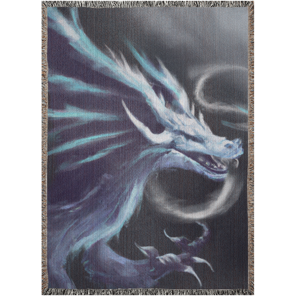 Lightning Dragon - Woven Blankets