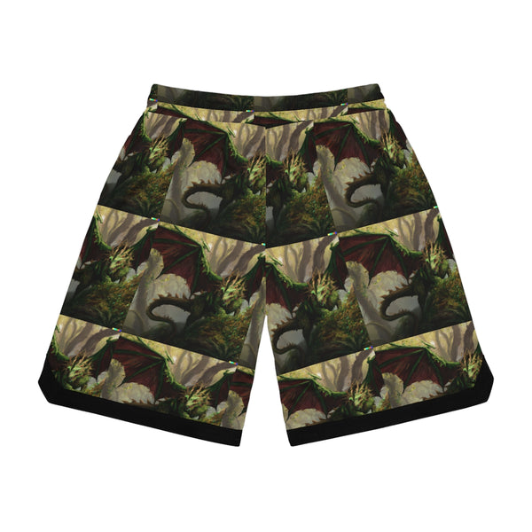 Ancient Friends & New Ventures - Lythicazith - Basketball Rib Shorts (AOP)