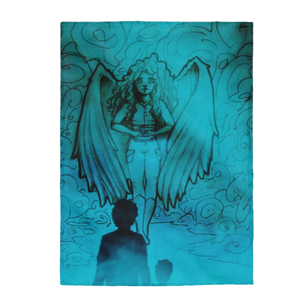 TSoaGA -"Dark Angel Cythia ~ The Mist" - Velveteen Plush Blanket