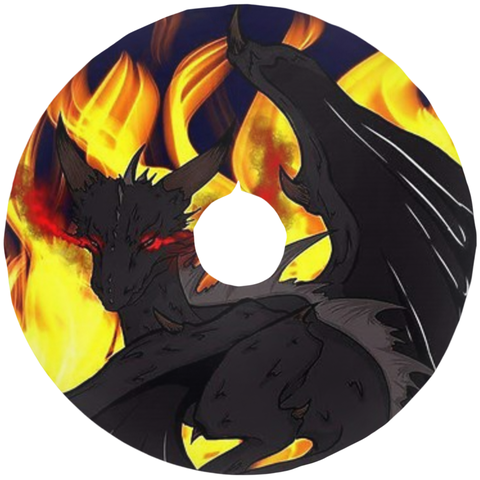Dragon Torrick - "Flame" - Christmas Tree Skirts