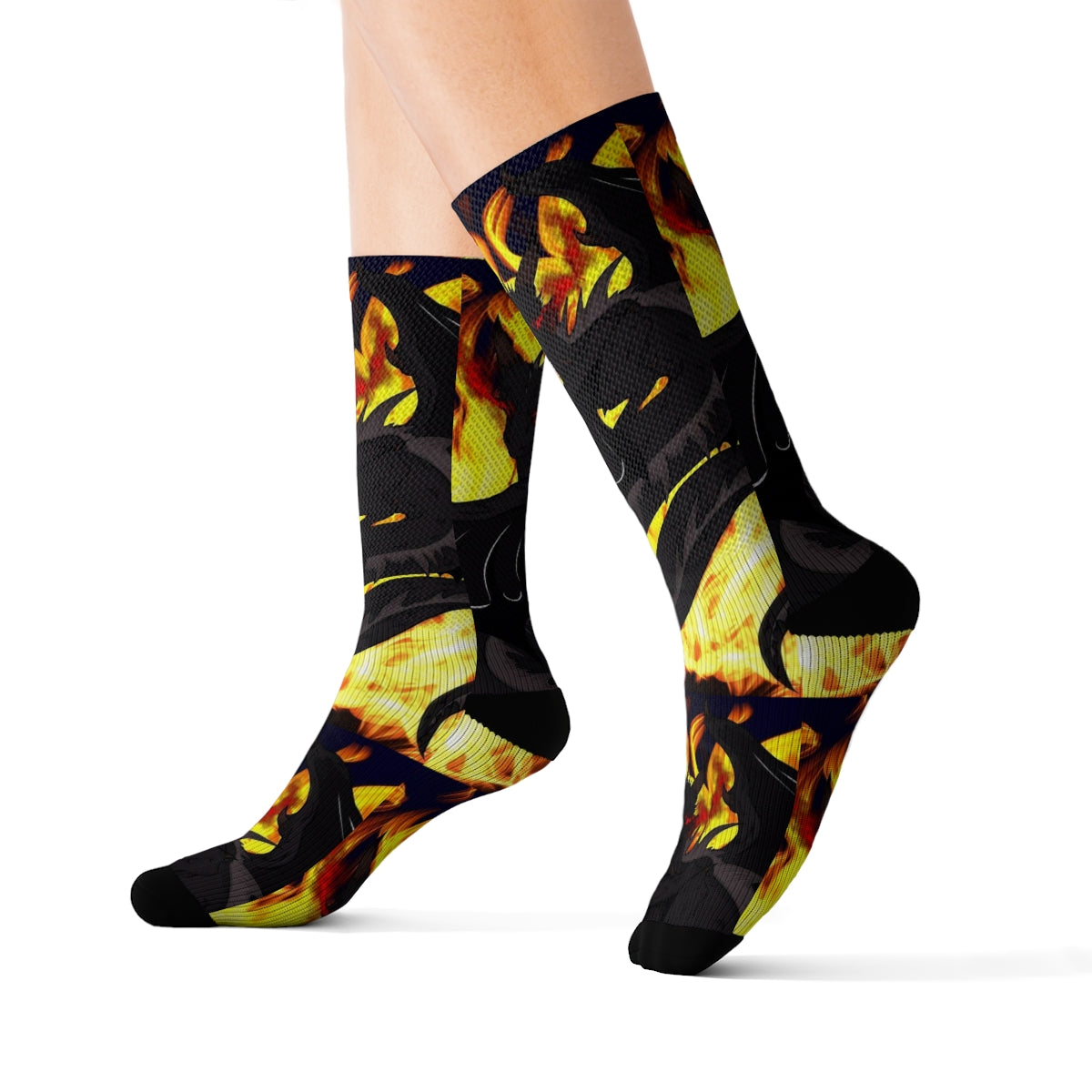 Dragon Torrick - "Flame" - Sublimation Socks