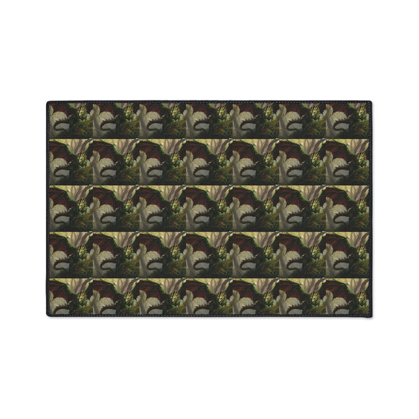 Ancient Friends & New Friends - Lythicazith - Heavy Duty Floor Mat