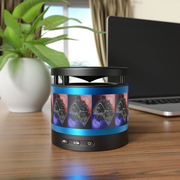 The Hourglass of Enchantments - Metal Bluetooth Speaker and Wireless Charging Pad