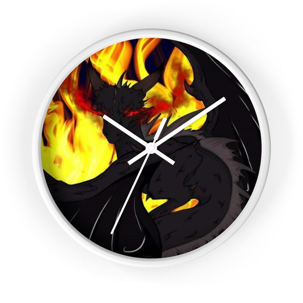 Dragon Torrick - "Flame" - Wall Clock