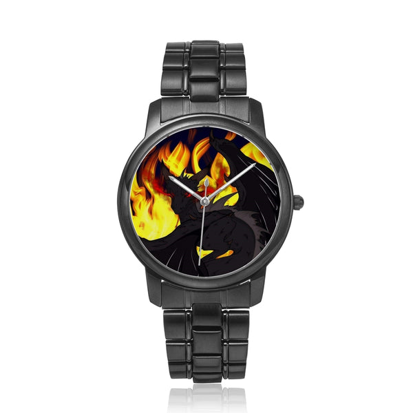 Dragon Torrick - "Flame" - Updated Steel Water-Resistant Quartz Watch