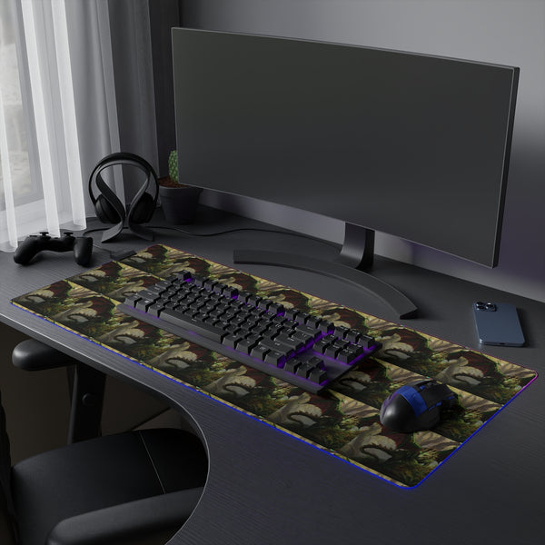 Ancient Friends & New Ventures - Lythicazith - LED Gaming Mouse Pad
