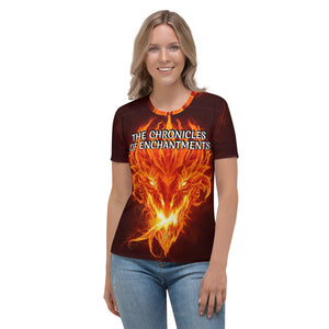 Fire Drac - Ladies T-shirt