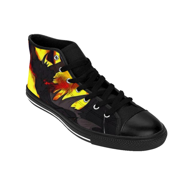 Dragon Torrick - "Flame" - Ladies High-top Sneakers
