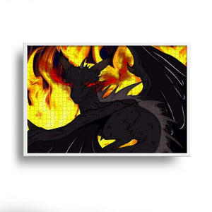 Dragon Torrick - "Flame" - Jigsaw 1000pcs| Wooden