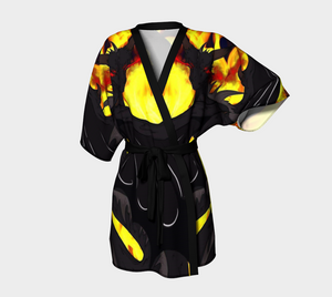 Dragon Torrick - "Flame" - Kimono Robe