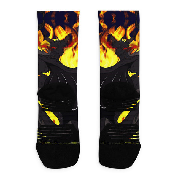 Dragon Torrick - "Flame" - Basketball socks