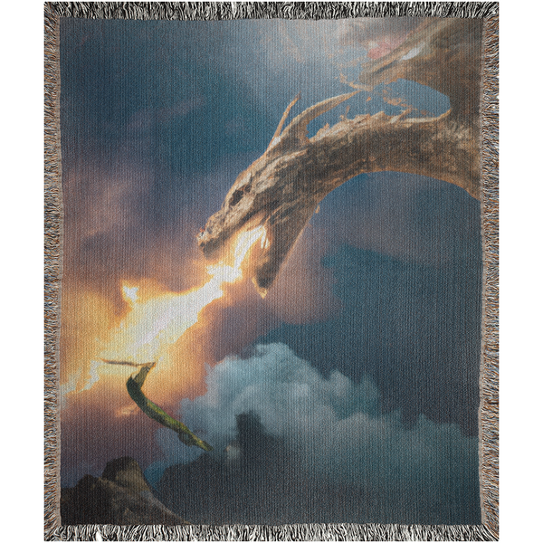 Ignis Drac - "Attack from Above" - Woven Blankets