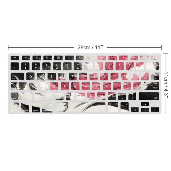 Torrick - "wishful thinking" - Dust-proof Keyboard Cover for Macbook 13.3" Protector Sticker Film