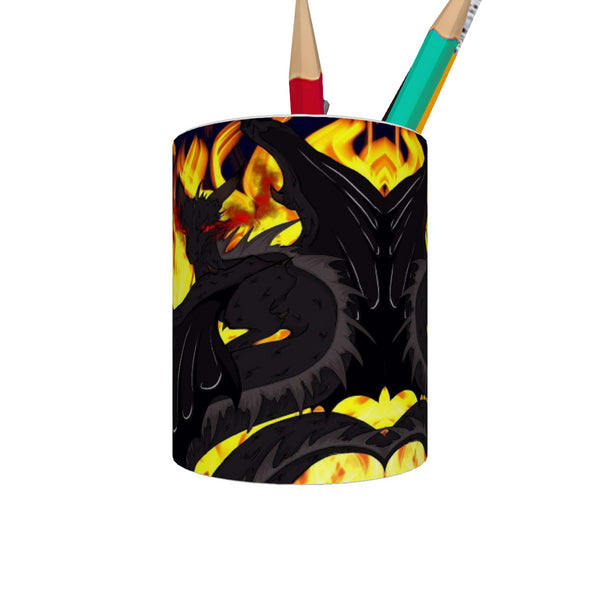 Dragon Torrick - "Flame" - Ceramic pen holder