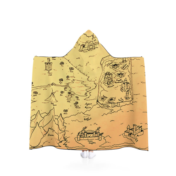 TCoE - Trindavin Map - Hooded Blanket
