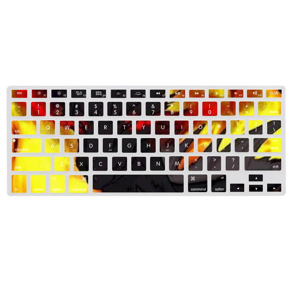 Dragon Torrick - "Flame" - Dust-Proof Keyboard Cover for Macbook 13.3" Protector Sticker Film