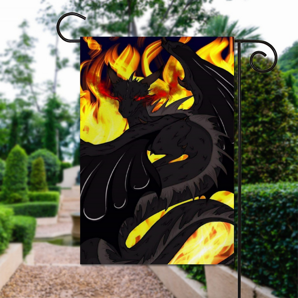 Dragon Torrick - "Flame" - Double Side Garden Flag 35" x 59"