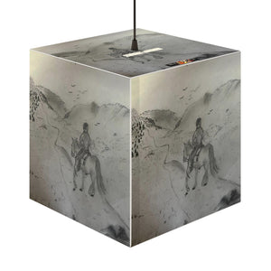"Dayne Leaves Tavar" - Light Cube Lamp