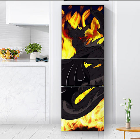 Dragon Torrick - "Flame" - Refrigerator Sticker