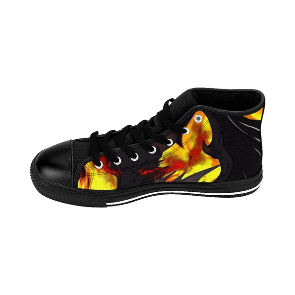 Dragon Torrick - "Flame" - Ladies High-top Sneakers