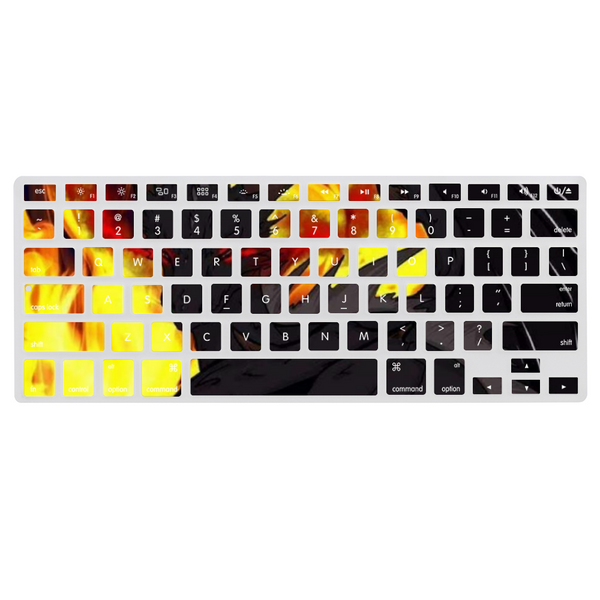 Dragon Torrick - "Flame" - Apple Air13 Laptop Keyboard Membrane Protective Shell Set