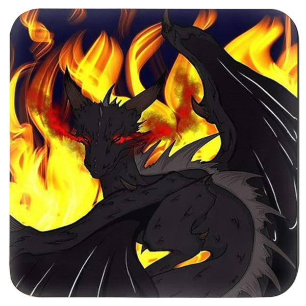 Dragon Torrick - "Flame" - Coasters