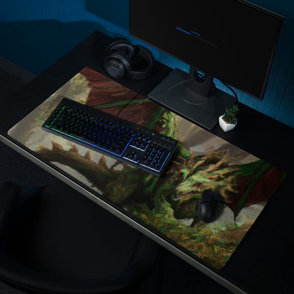 Ancient Friends & New Friends - Lythicazith - Gaming mouse pad