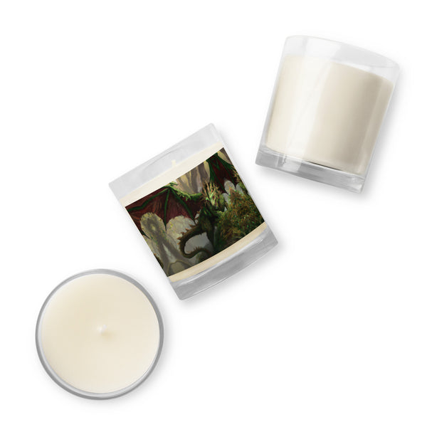 Ancient Friends & New Friends - Lythicazith - Glass jar soy wax candle