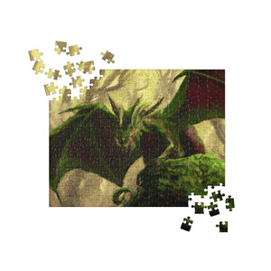 Ancient Friends & New Friends - Forest Dragon - Jigsaw puzzle