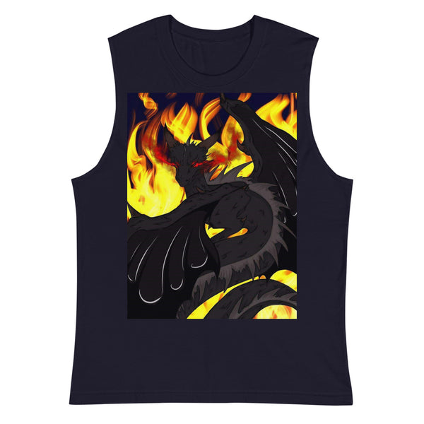 Dragon Torrick - "Flame" - Unisex Muscle Shirt