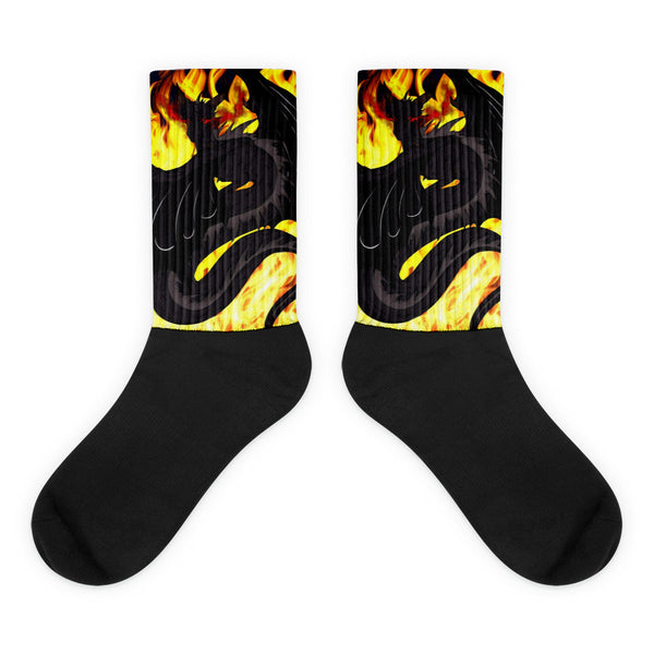 Dragon Torrick - "Flame" - Socks