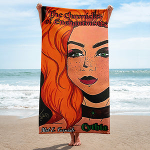 Cythia - "Fire" - Beach Towel