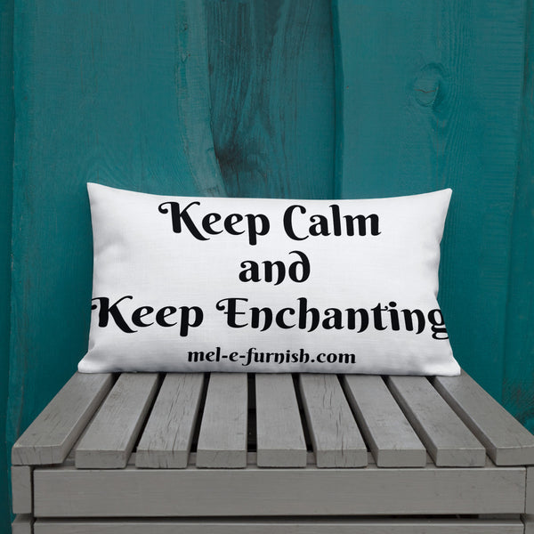 TCoE - Keep Calm and Keep Enchanting - Premium Pillow