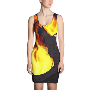 Dragon Torrick - "Flame" - Sublimation Cut & Sew Dress